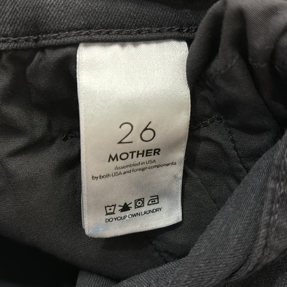 MOTHER The Rambler High Rise Cargo Ankle Jeans in Not Guilty Size 26 - Picture 14 of 16